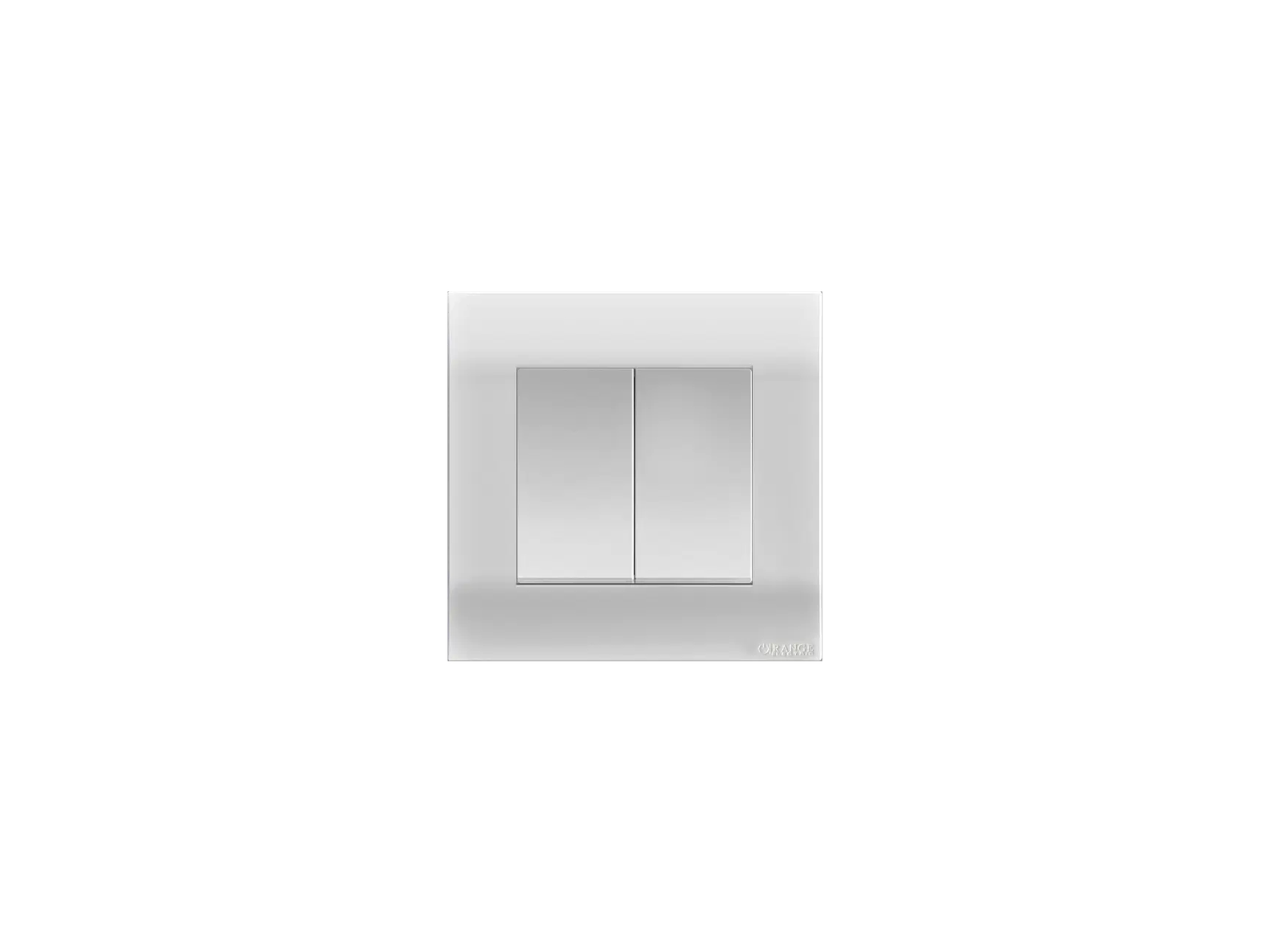 AK 2GANG 1WAY SWITCH 16A -WHITE